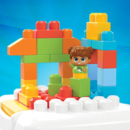 MEGA Bloks Mesa construye y tira los bloques