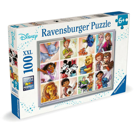 Ravensburger Puzzle: Personajes de Disney 100 piezas
