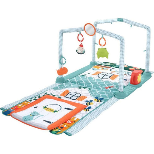 Fisher-Price Manta de juego con casita con sonidos