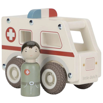 Ambulancia de madera