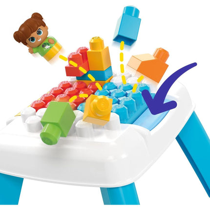 MEGA Bloks Mesa construye y tira los bloques