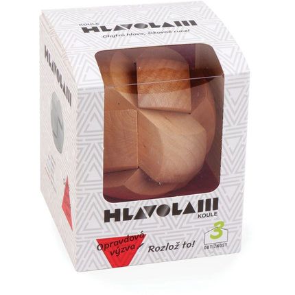 Rompecabezas de madera Bola