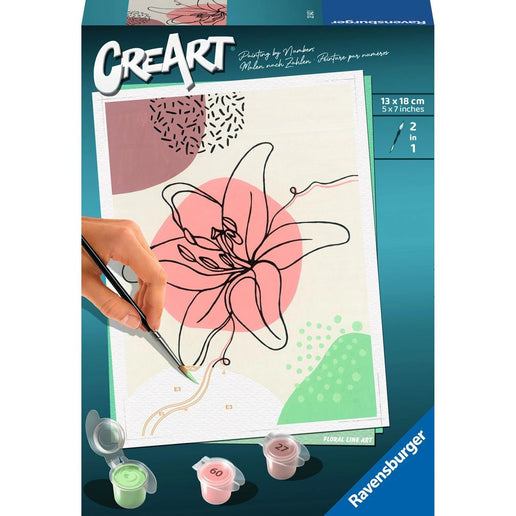 CreArt Sé feliz: Dibujo a pluma floral