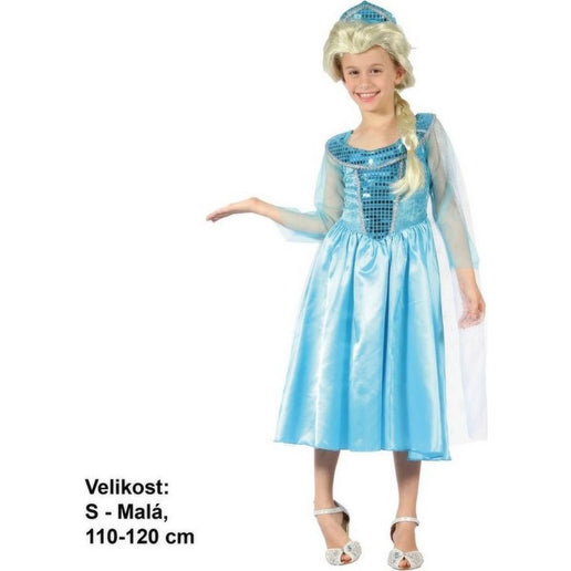Disfraz infantil de carnaval Princesa de Hielo 110 - 120 cm