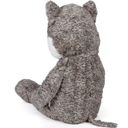 Gato de peluche gris 100 cm