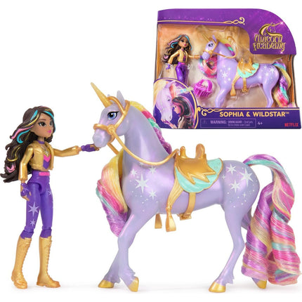 Academia Unicornio Figuras 11 cm Sophia y Wildstar