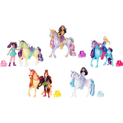 Academia Unicornio Figuras 11 cm Sophia y Wildstar