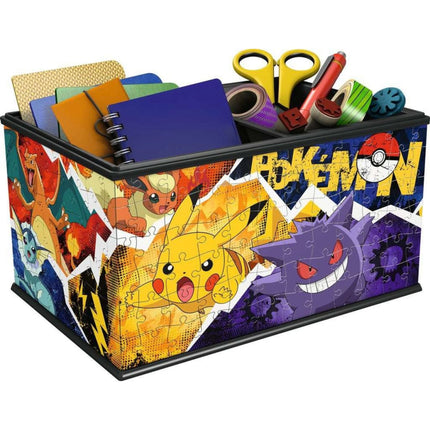 Ravensburger Puzzle 3D: Caja de almacenamiento Pokémon 216 piezas