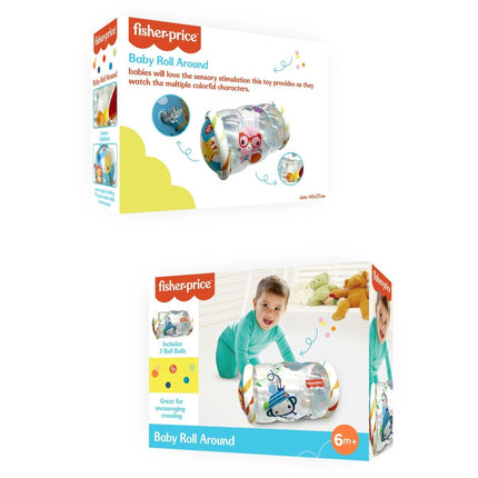 Fisher-Price Cilindro inflable con cascabeles