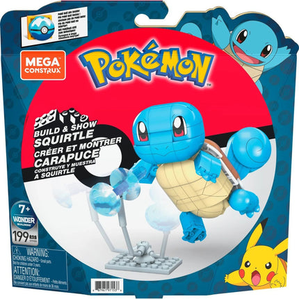 MEGA Construye y expón tu Pokémon Squirtle 10 cm