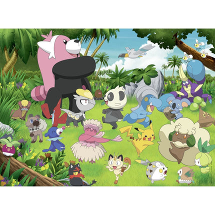 Puzzle Ravensburger: Pokémon alborotados 300 piezas