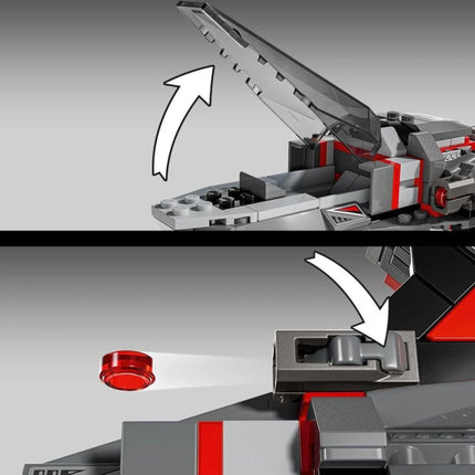 LEGO® Marvel 76292 Duelo: Capitán América vs. Hulk Rojo